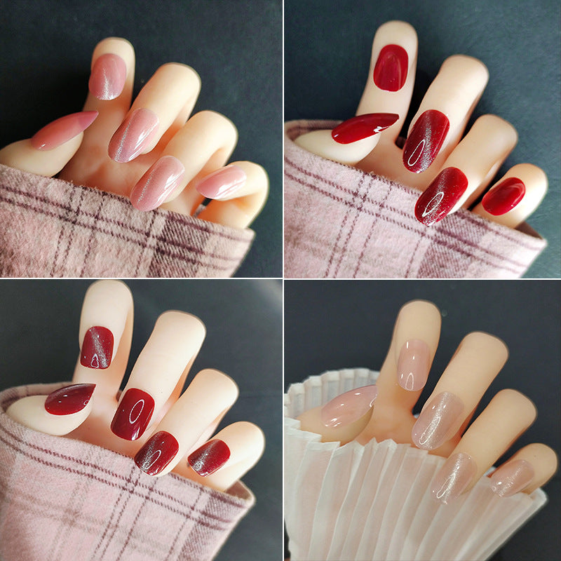 Ombre Glossy Press-On Nagelset