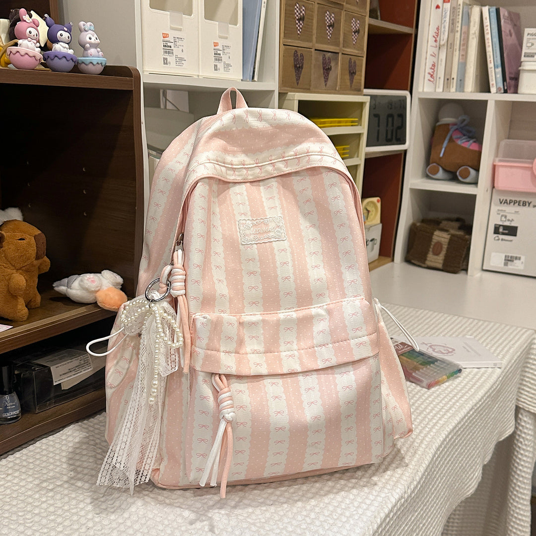 Stilvolle dekorative Schleifen-verzierte Rucksack Karnz