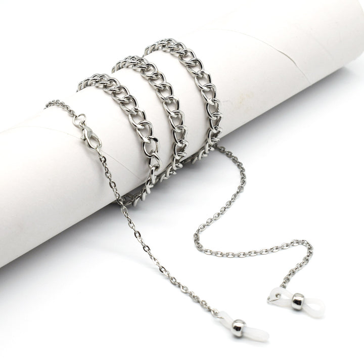 Edelstahl Link Brillen Kette Karnz
