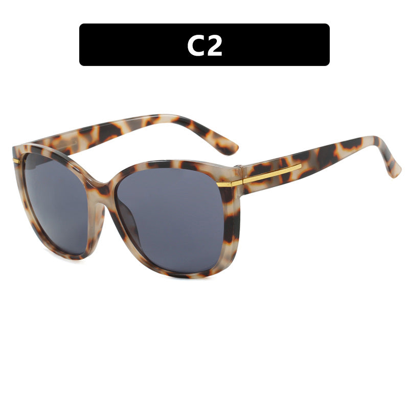 Damen oversized Sonnenbrille mit elegantem Kunststoffrahmen und schützendem UV-Filter Karnz
