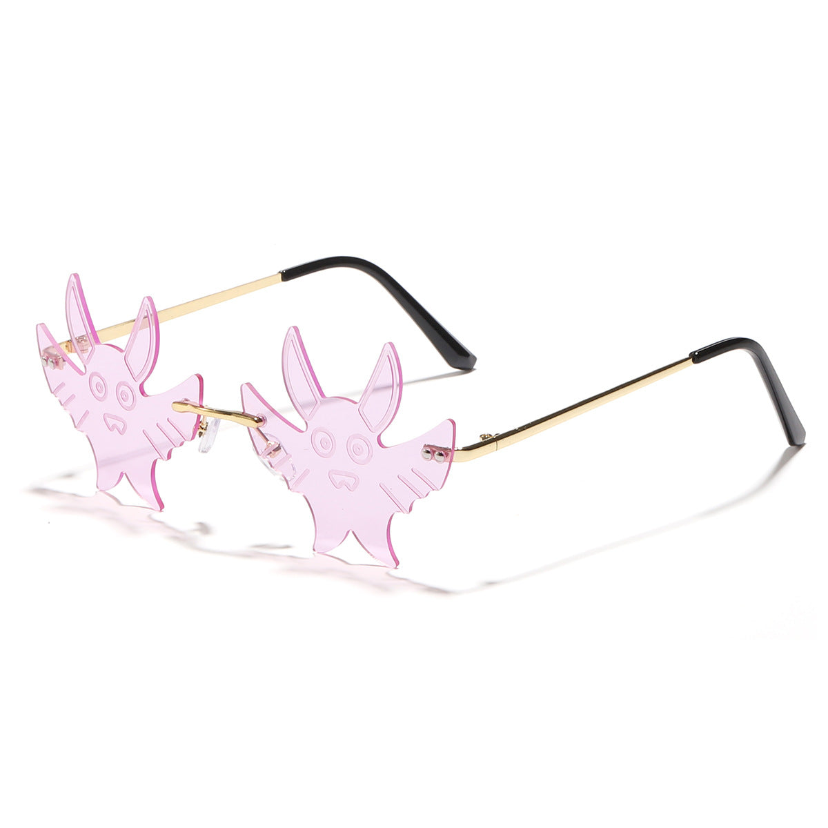 Damen ausgefallene Sonnenbrille mit tierischem Design Karnz
