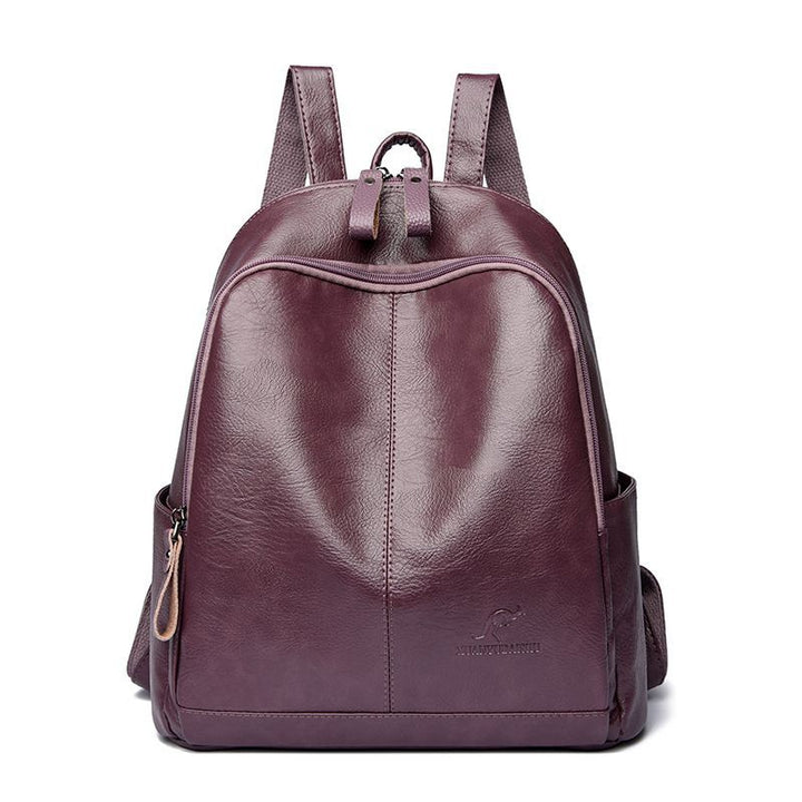 Damen Stilvolle Leder Rucksack Karnz