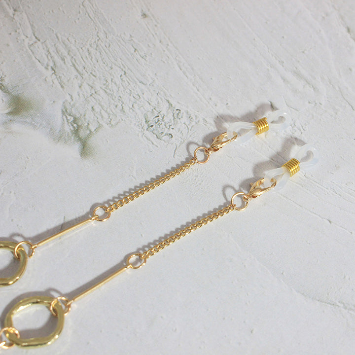 Elegante Kette mit Geometrischen Details Karnz