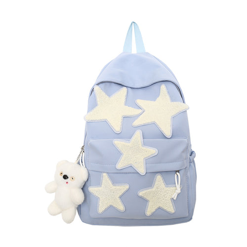Spaß dekorativer Sternmuster-Rucksack Karnz