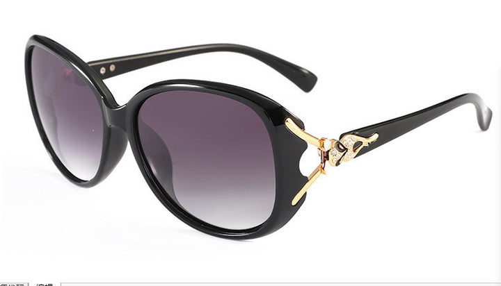 Elegante Übergroße Katzenaugen-Sonnenbrille Karnz