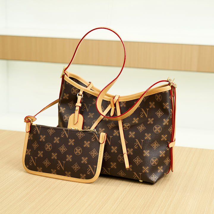 Elegante Schulter-Handtaschen-Set
