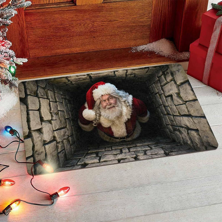 Dekorativer Weihnachtsfußmatte