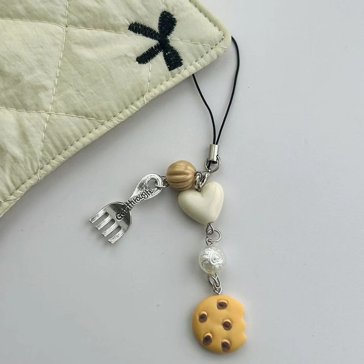 Verspielter food-themed Charm Schlüsselanhänger Karnz