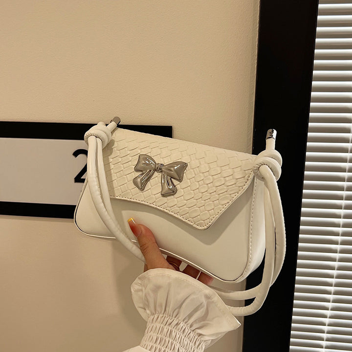Chic Bow-Detail Handheld Clutch Bag Karnz