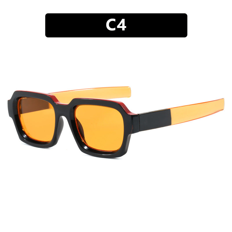 Damen stilvolle quadratische Sonnenbrille mit innovativem Design Karnz