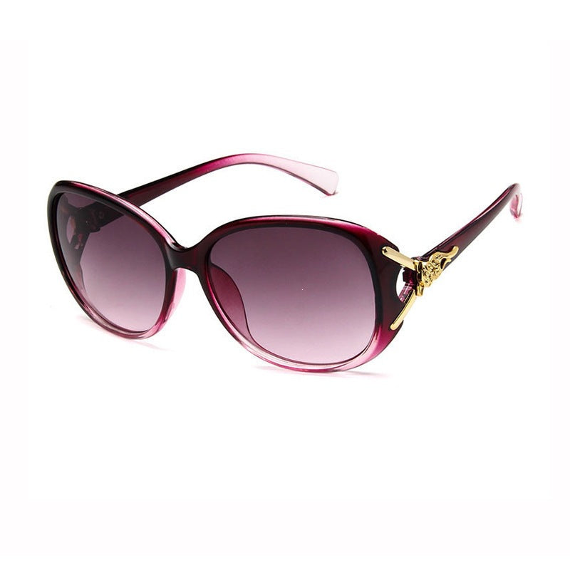 Elegante Übergroße Katzenaugen-Sonnenbrille Karnz