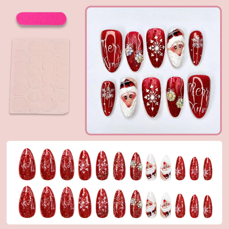 Weihnachtskunstnägel Set Karnz