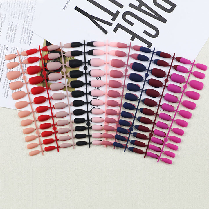 Premium Matte Finish Press-On Nail Tips Karnz