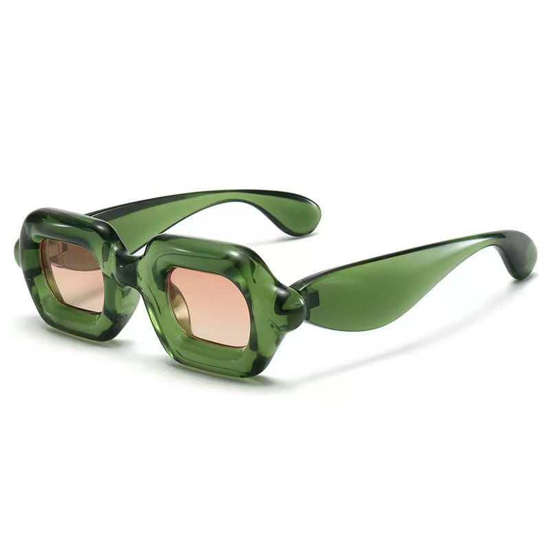 Damen modische Sonnenbrille im außergewöhnlichen Design Karnz