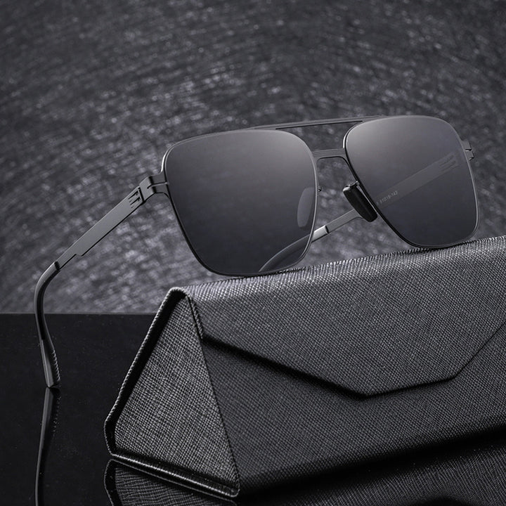 Premium Breite Rahmen Sonnenbrille Karnz
