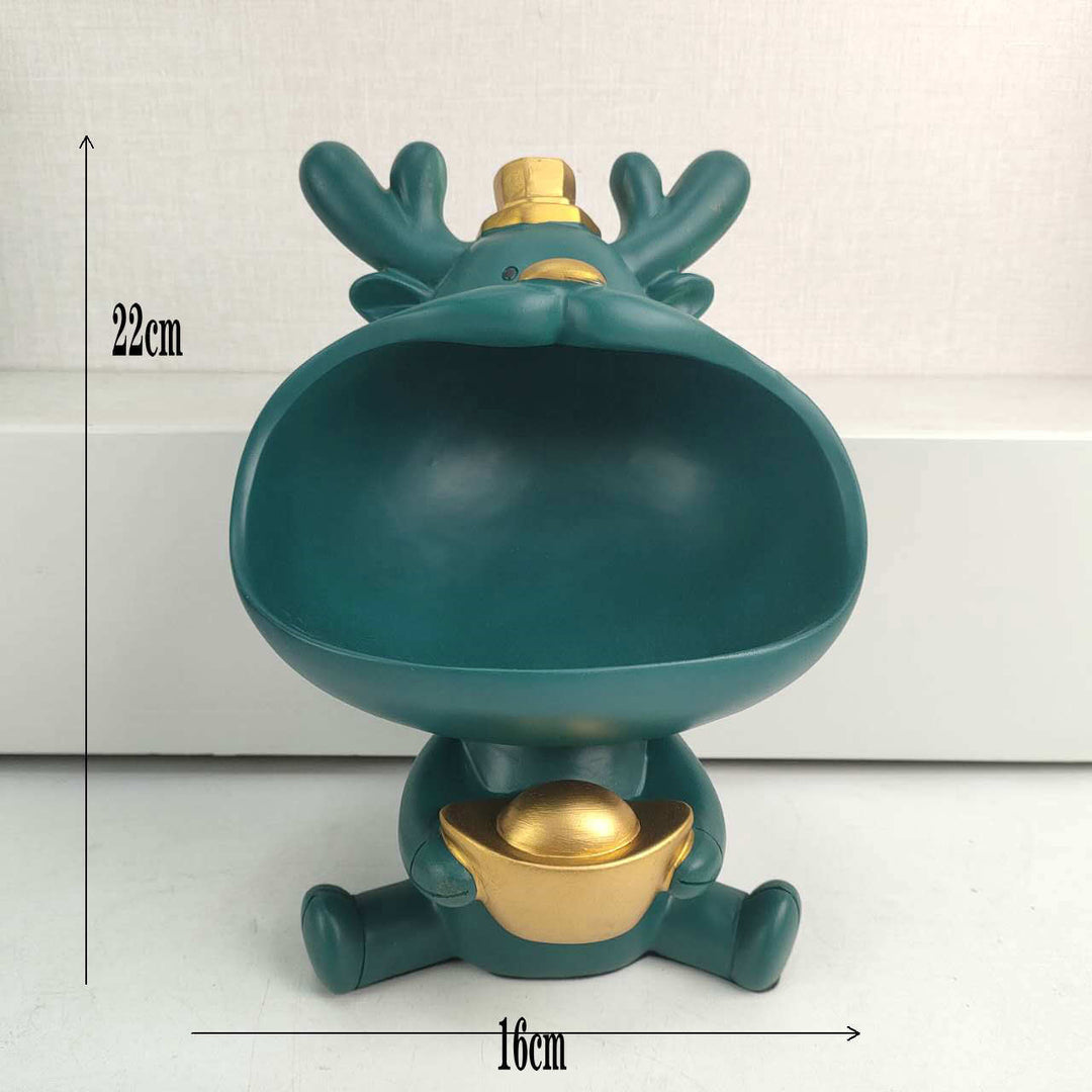 Verspielte Frosch Dekoration Karnz