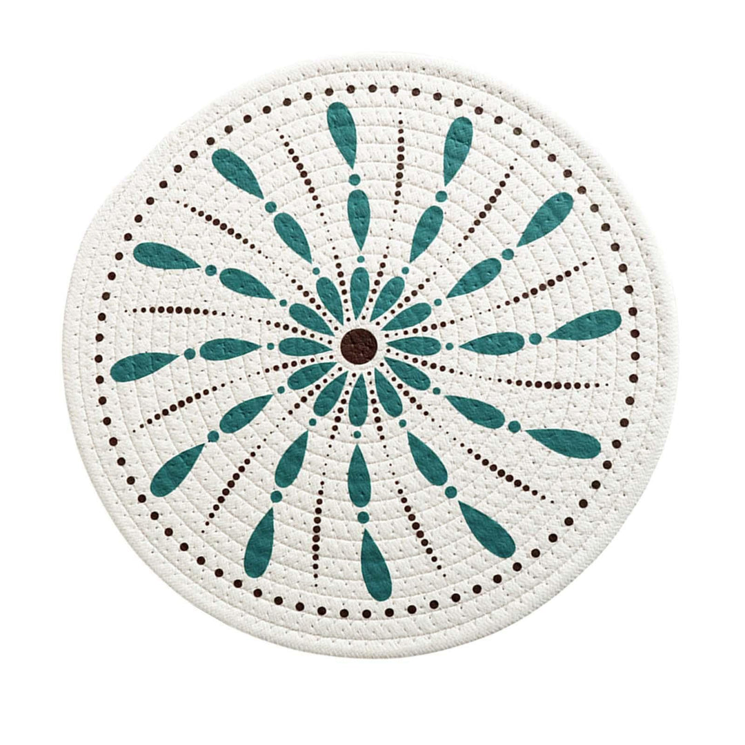 Runde Tischdecke mit Mandala-Muster Karnz