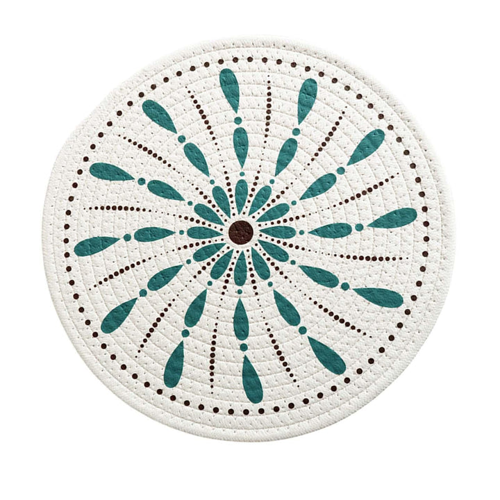 Runde Tischdecke mit Mandala-Muster Karnz