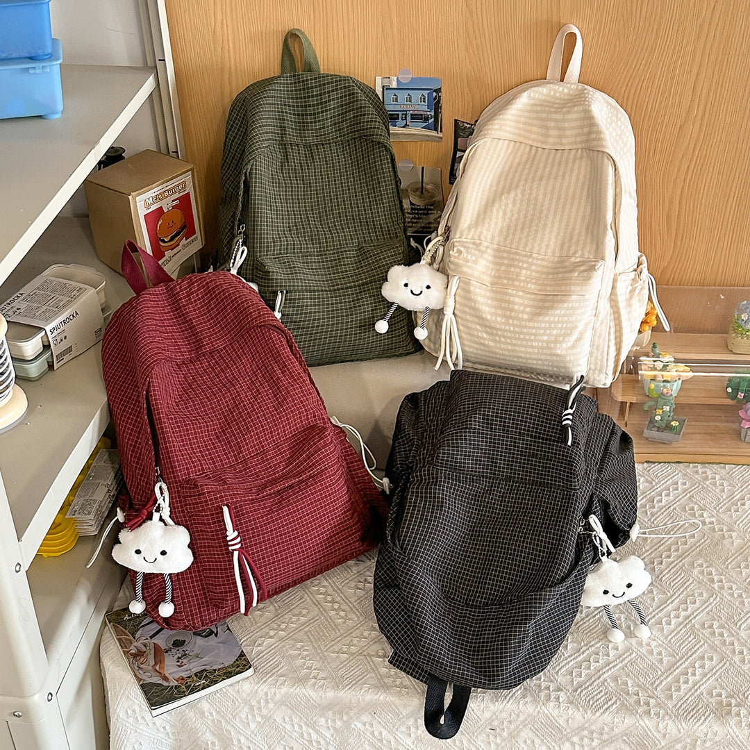 Stylischer Mehrfach-Taschen Tagesrucksack Karnz