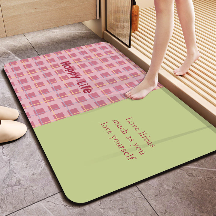 Inspirierende Badematte Karnz
