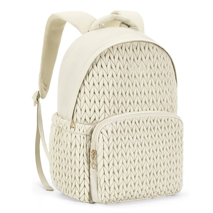 Modischer Rucksack mit Geflochtener Struktur Karnz