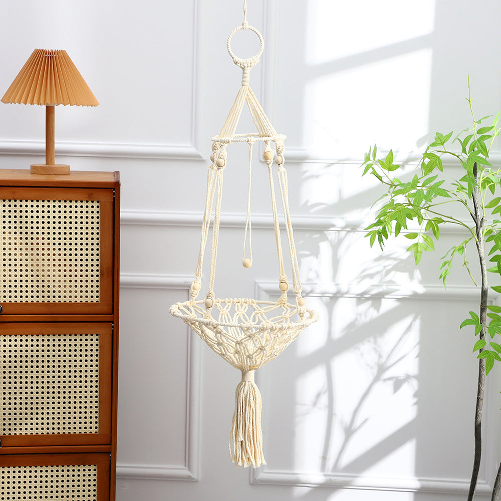 Macrame Pflanzenständer Karnz