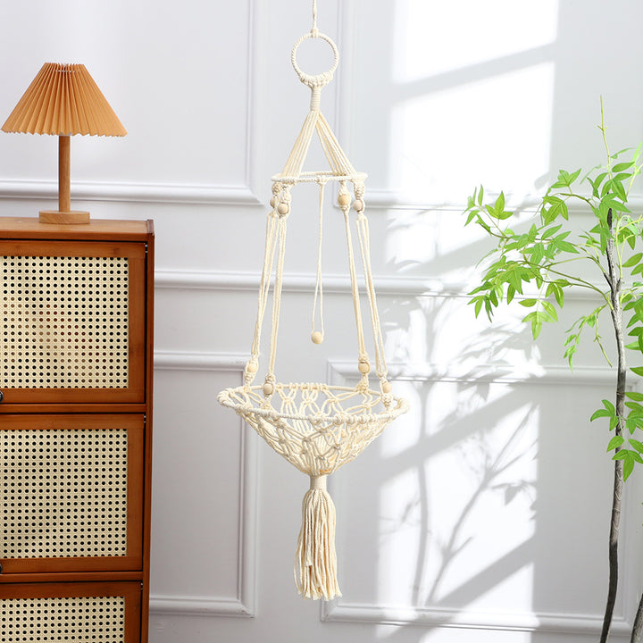 Macrame Pflanzenständer Karnz