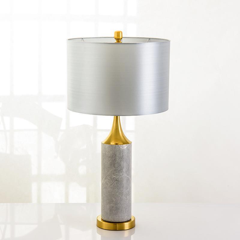 Chic Marmor Akzent Tischlampe