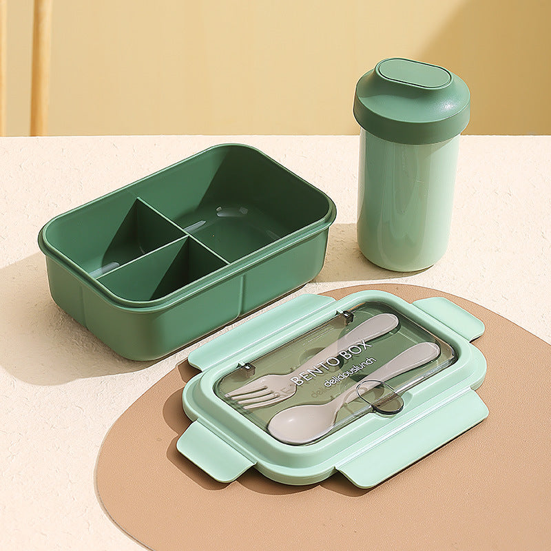Luftdichte Bento-Lunchbox mit herausnehmbarem Trenner