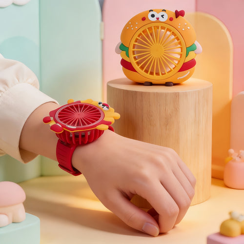 Unisex Tragbarer Handventilator mit süßem Kartoffel-Design Karnz