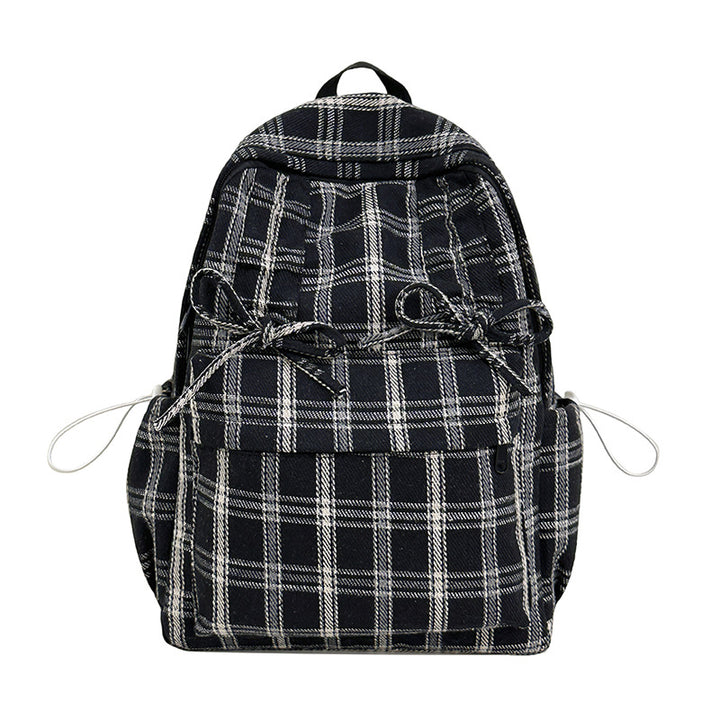 Gepunkteter Casual Kordelzug-Rucksack Karnz