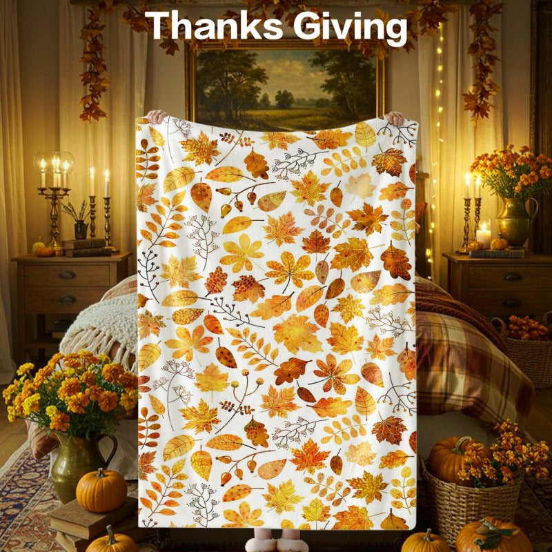Thanksgiving-Themen Kuscheldecke