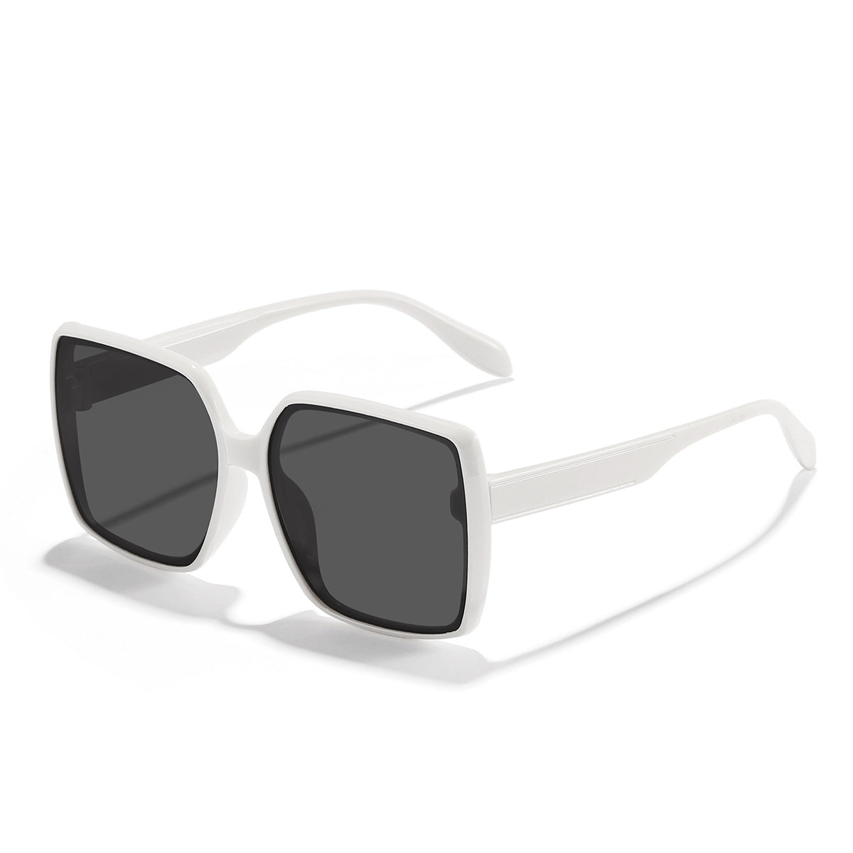 Damen oversized Sonnenbrille mit modernem quadratischen Rahmen und schützenden Gläsern Karnz