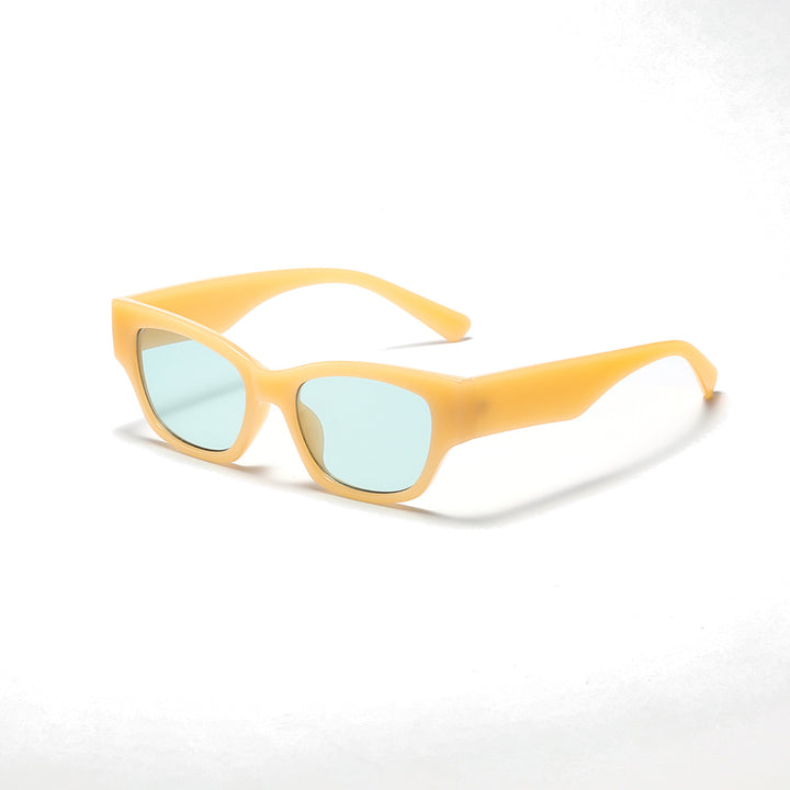 Damen stilvolle quadratische Sonnenbrille mit UV-Schutz und modernem Design Karnz