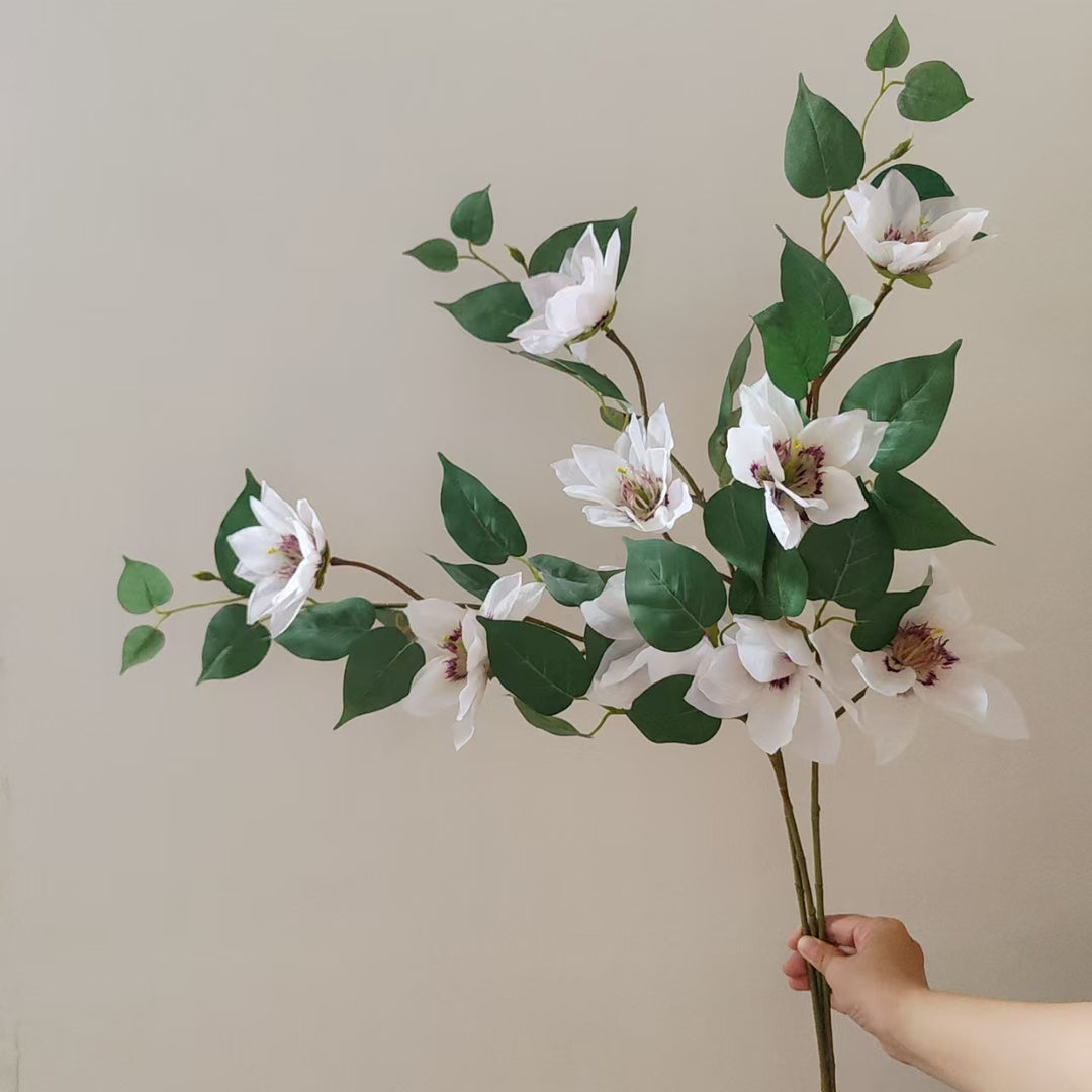 Realistische Magnolienzweig