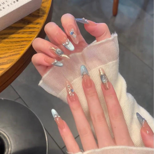 Premium Dekorative Druck-Nagelverlängerungen Karnz