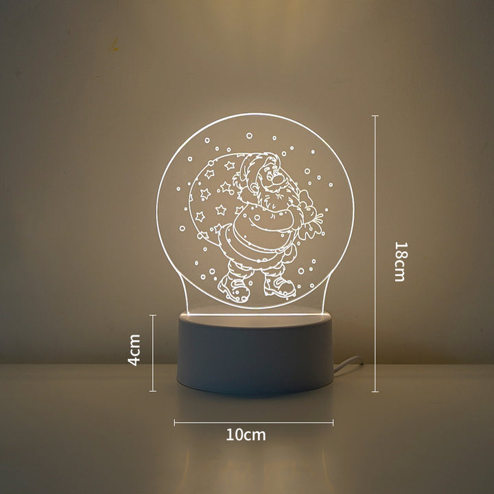 LED Tiger Figur Dekorative Lampe