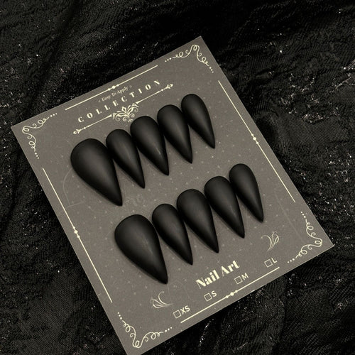 Mattes Stiletto Press-On Nagelset