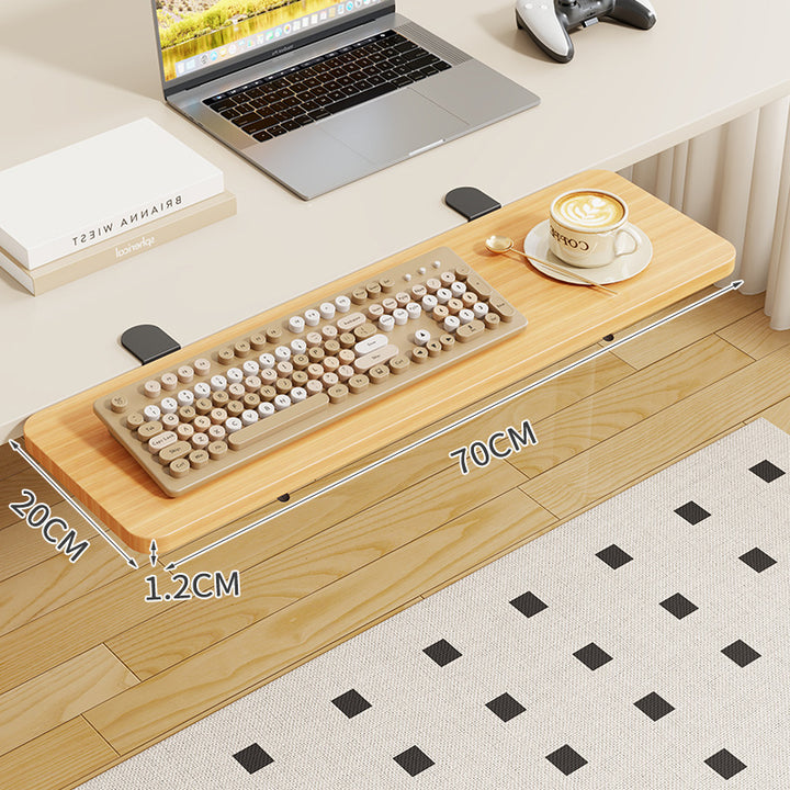 Clip-On Bambus Klappbecher und Snack-Seiten Tisch mit verstellbarem Drehklemme