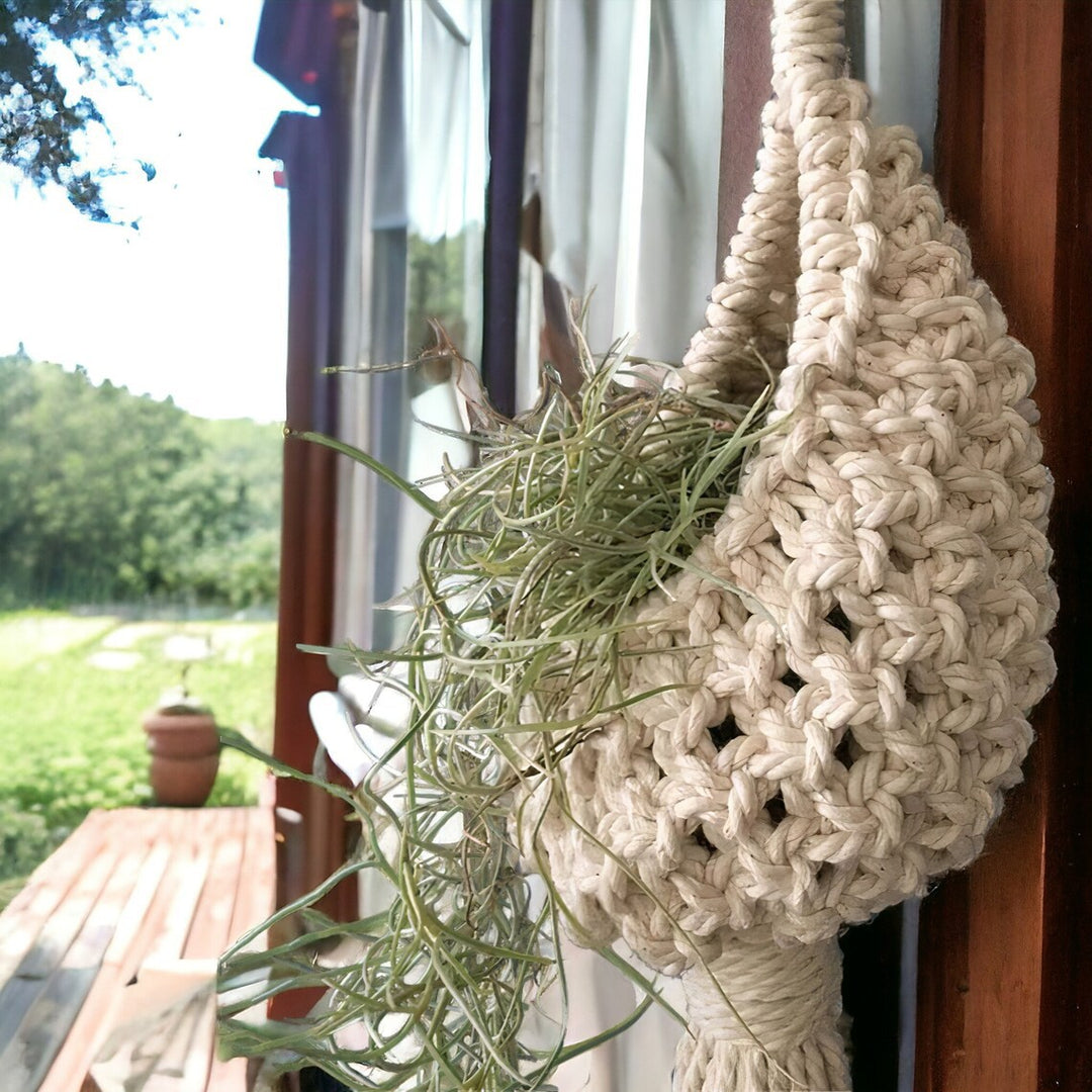 Macrame Hängetopf Karnz