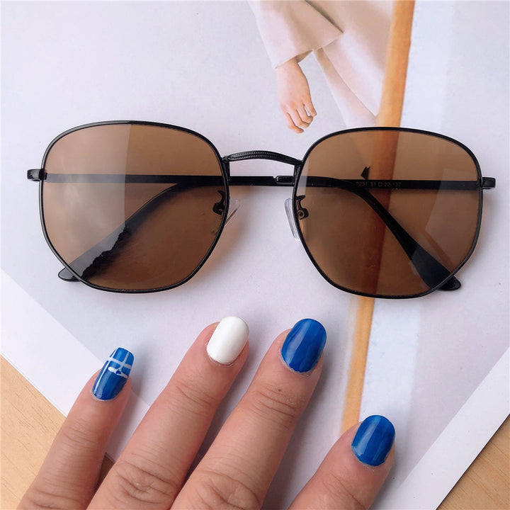 Oversized Fashion Sonnenbrillen Karnz
