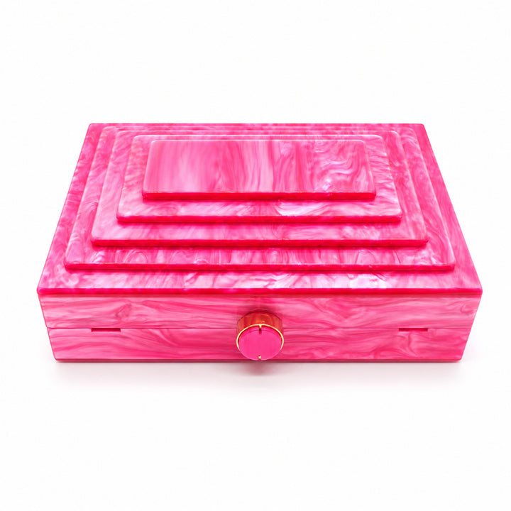 Stylische Acryl-Clutch