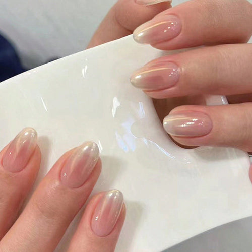 Elegante Ombre-Gel-Nageltips Karnz
