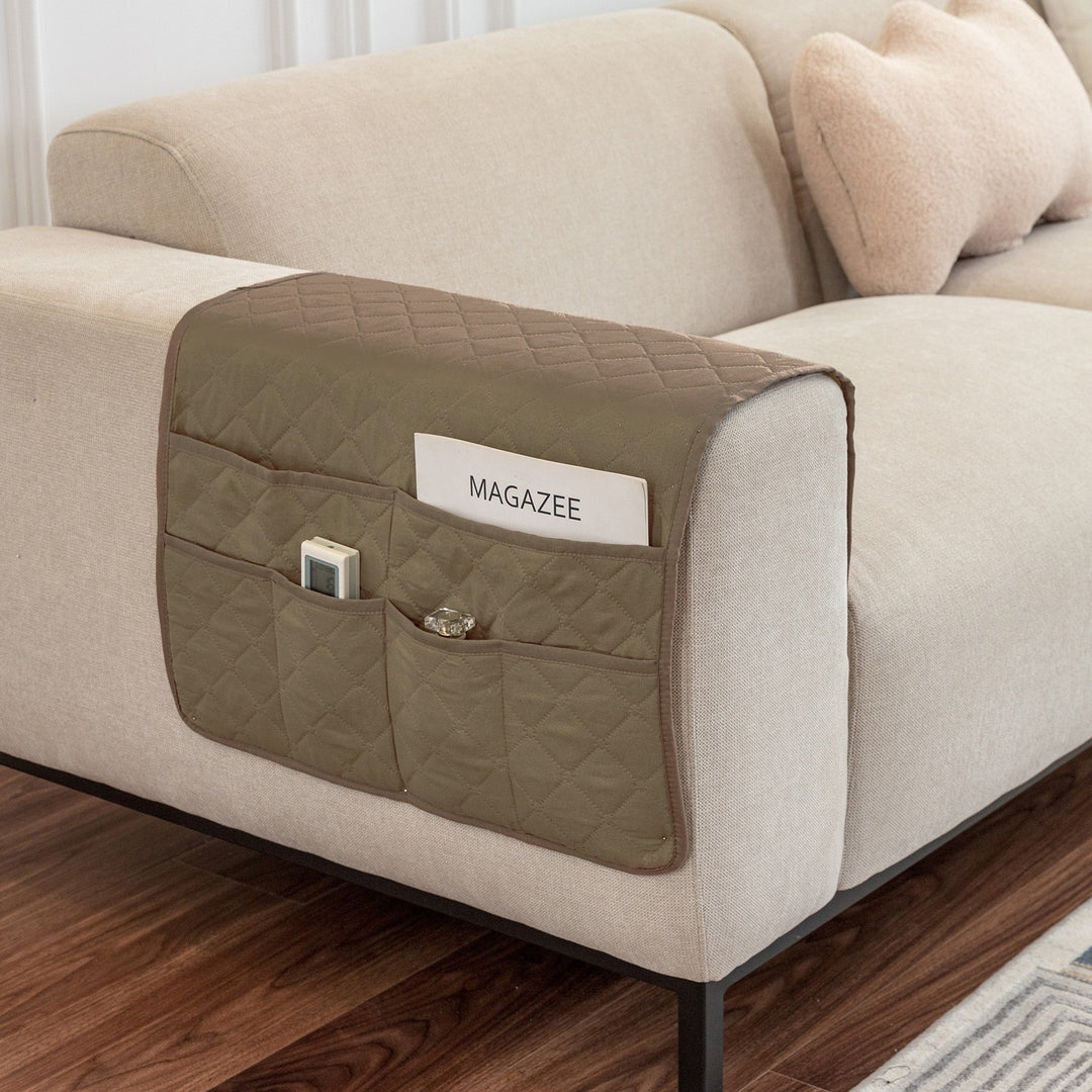 Eleganter Sofa-Organizer mit Mehrfachen Taschen Karnz