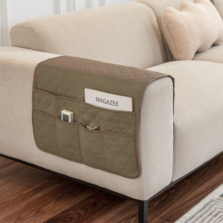 Eleganter Sofa-Organizer mit Mehrfachen Taschen Karnz