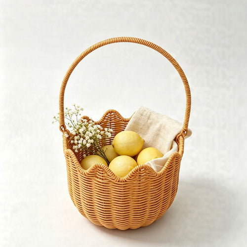 Wellenspiel Wolle Storage Korb Karnz