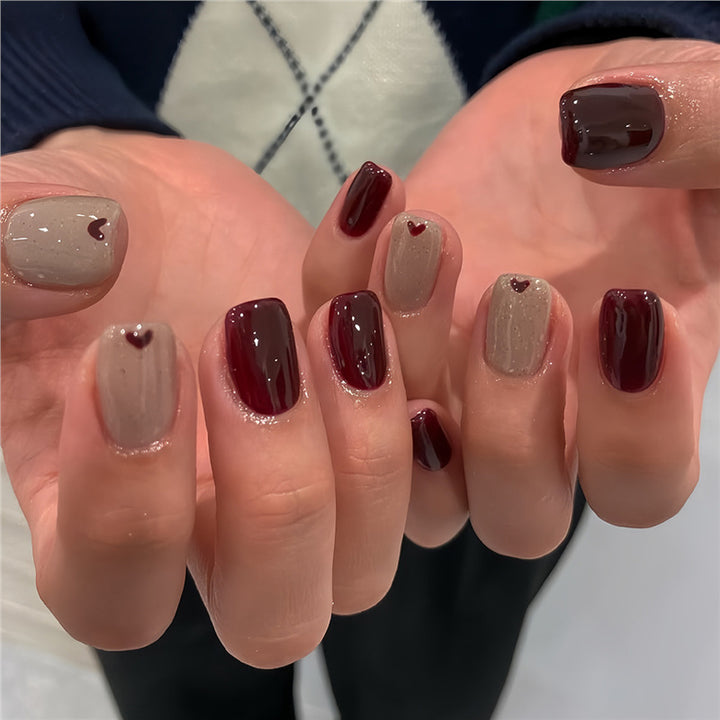 Künstlerische Ombre Nagelkunst Extensions Karnz