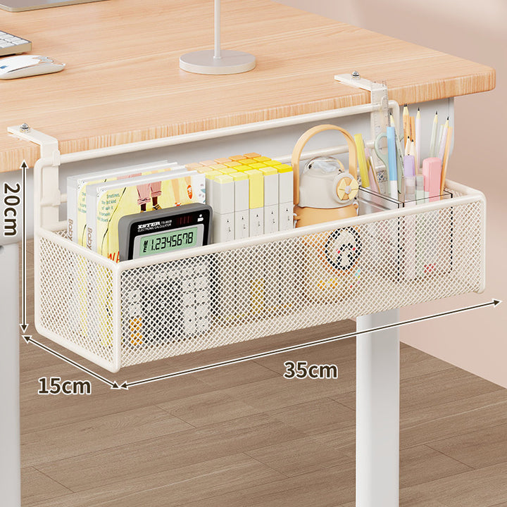 Unter-Desk Klemmbefestigung Mesh Aufbewahrungskorb Organizer