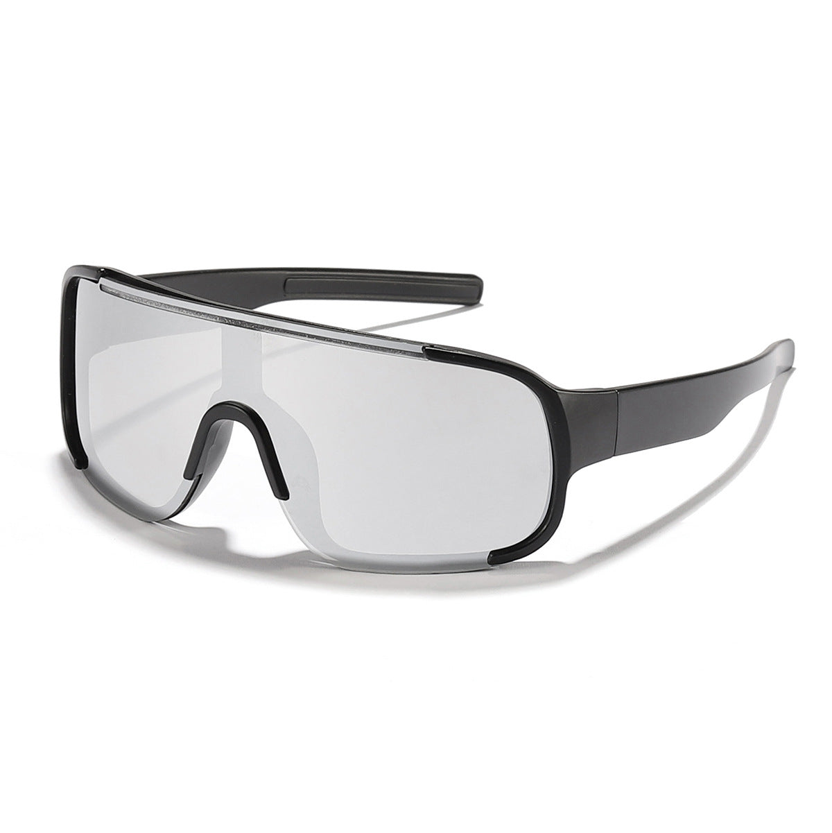 Damen Sportliche Shield-Sonnenbrille Karnz