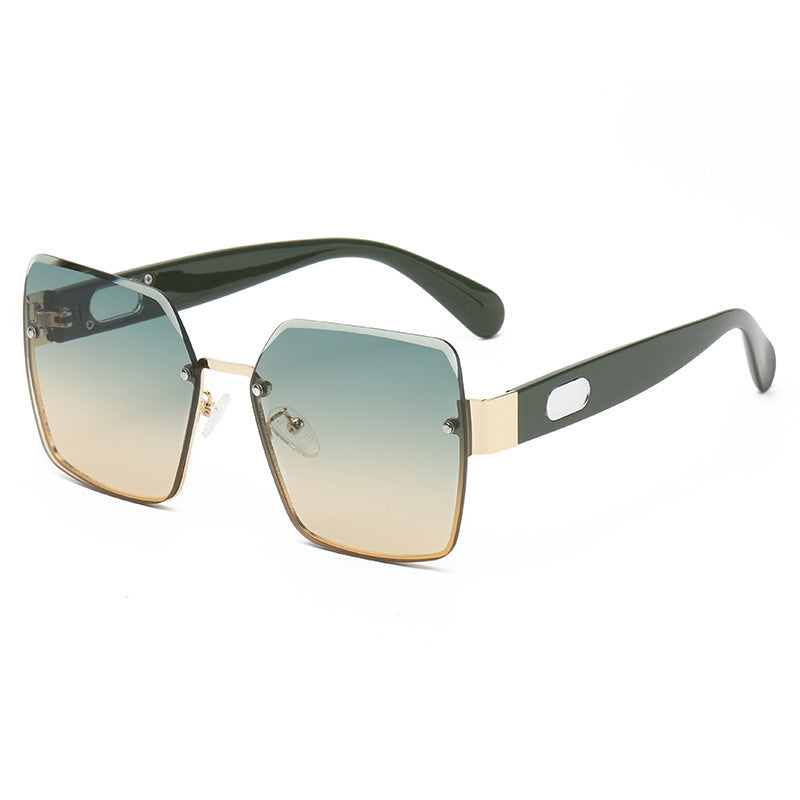 Damen Modische Geometrische Sonnenbrille Karnz